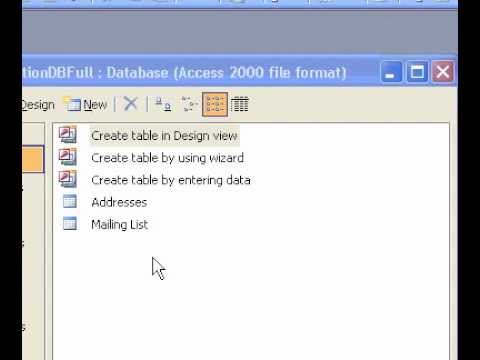 Microsoft Office Access 2003 Oluşturmak Bir Makro