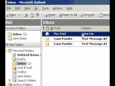 Microsoft Office Outlook 2003 Değişiklik Tarih Veya Saat Bir Bayrağı