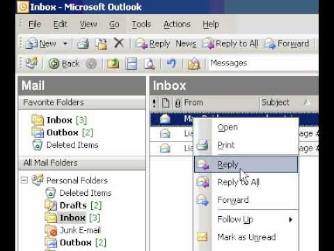 Microsoft Office Outlook 2003 Eklentisi Bir Bayrak
