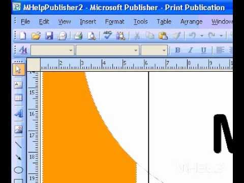 Microsoft Office Publisher 2003 Göndermek Yayını Ek Olarak Bir