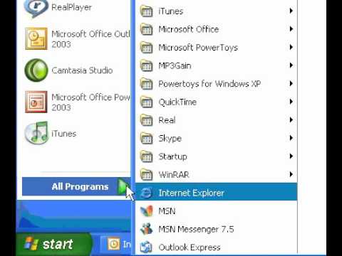 Microsoft Office Publisher 2003 Publisher Kısayolunu Windows Başlat Menüsüne Ekle Resim 1