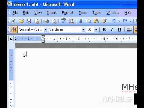 Microsoft Office Word 2003 Bir Yaprak Kağıda Birden Çok Sayfa Yazdırma