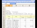 Microsoft Office Excel 2003 Hücre İçindeki Metnin Birden Çok Satırı Görüntülemek