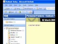 Microsoft Office Outlook 2003 Bir Klasördeki İletilerin Toplam Sayısını Görüntüle Resim 2