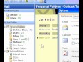 Microsoft Office Outlook 2003 Zaman Aralığını Veya Tamamlanmamış Öğeleri Kaydetmek İçin Konumu Değiştirme Resim 2