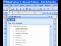 Microsoft Office Publisher 2003 Oluşturmak Ve Baskı Bir Afiş
