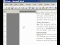 Microsoft Office Word 2003 Tutmak Satırlık Bir Paragraf Bir Sayfa Veya Bir Sütun Birlikte