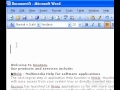 Microsoft Office Word 2003 Yakınlaştırmak Veya Belgeyi