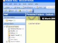 Microsoft Office Outlook 2003 Bir Klasördeki İletilerin Toplam Sayısını Görüntüle Resim 3