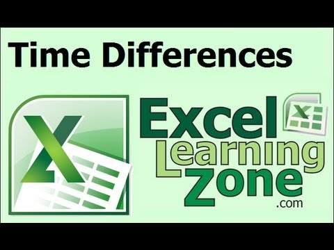 Microsoft Excel'de İki Zaman Değeri Arasındaki Fark Resim 1