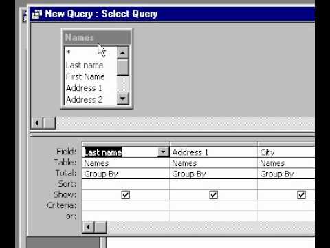 Microsoft Office Access 2000 Değiştirme Sorguda Alanların Resim 1