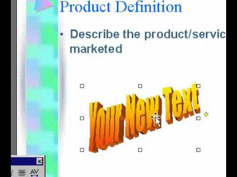 Microsoft Office Powerpoint 2000 Sil Metin Efektleri