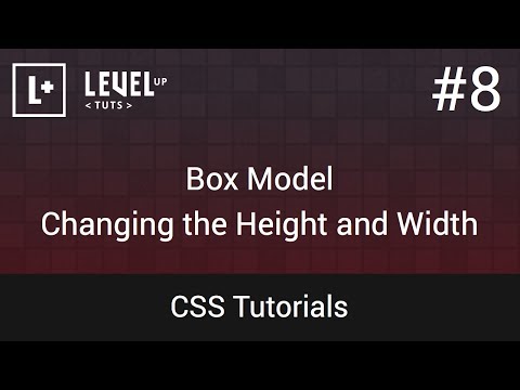 Css Tutorials #8 - Kutu Modeli - Yükseklik Ve Genişlik Değiştirme Resim 1