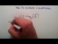 Logaritma Genişletmek Nasıl: Logaritma, Ders 11 Resim 2