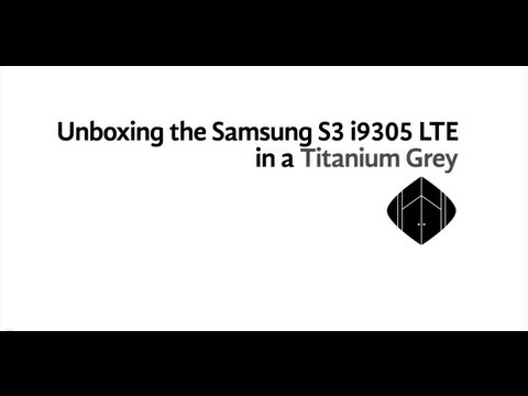 Unboxing - Samsung Galaxy S3 Gt-I9305 - Lte - Dört Çekirdekli - 2Gb Ram Resim 1