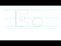 Nasıl 3D Mektuplar E - Draw Büyük E Ve Küçük Harf E 90 Saniye İçinde Resim 2
