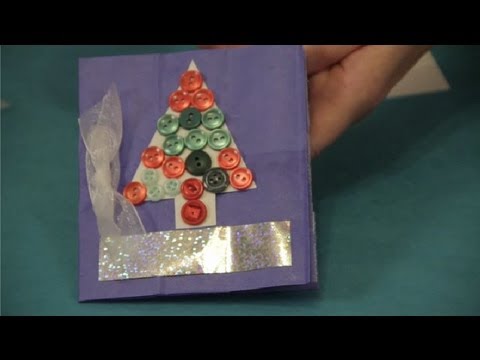 Noel Kartları Geri Dönüştürülmüş Malzemeler Kullanılarak Nasıl Oluştururum? : Noel El Sanatları Resim 1