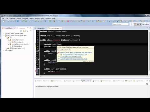 Eclipse Java Ve Php Geliştirme İpuçları 3: Otomatik Getter Ve Setter İşlevleri