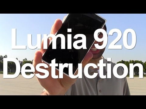 Nokia Lumia 920 İmha: Ne Sürer?