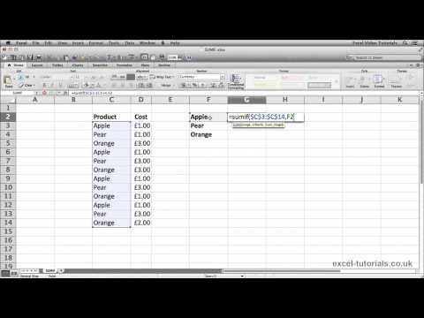 Microsoft Excel Eğitimi: Etopla İşlevi