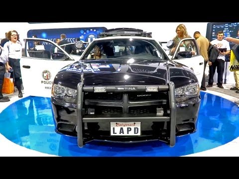 Futuristik Polis Arabası--Teknoloji (Ces 2013) İle Yüklü