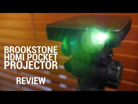 Brookstone Hdmı Cep Projektörü Daha Gözden Geçirme Resim 1