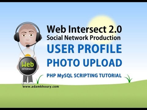 13. Kullanıcı Profili Fotoğraf Dosya Upload Html Formu Öğretici Php Parse Komut Dosyası Mysql
