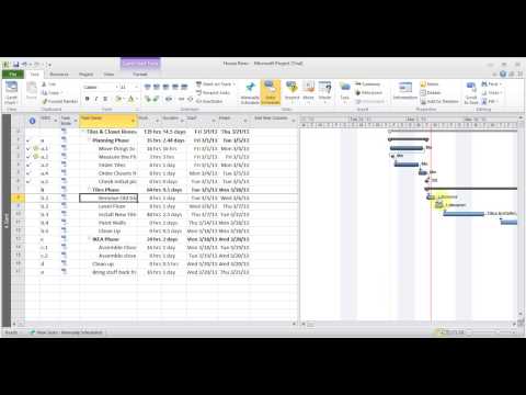 Microsoft Project 2010/2013 Pt 4 (Gelişmiş Biçimlendirme Ve Hit)