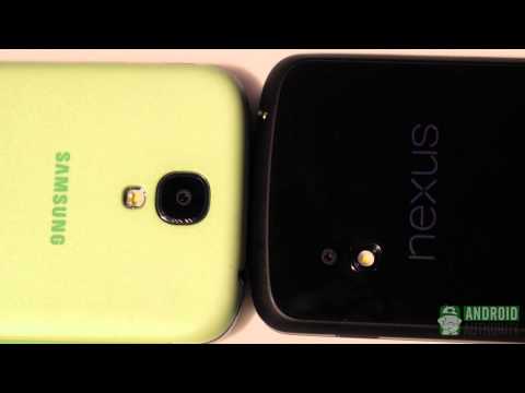 Samsung Galaxy S4 Vs Nexus 4 Resim 1