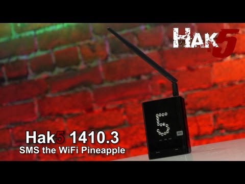 Hak5 1410.3, Sms Wifi Ananas