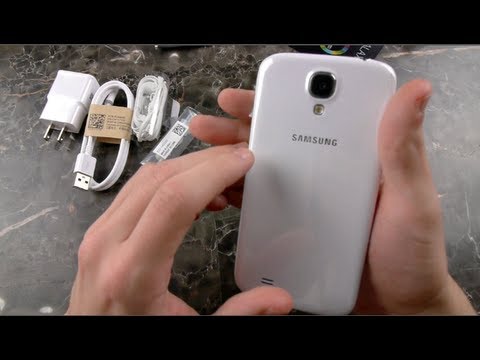 Samsung Galaxy S4 Beyaz Unboxing Ve İlk Bakmak Resim 1