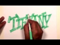 Tiffany Adı Tasarım - #7 50 İsim Promosyon Yazma Grafiti