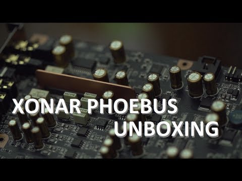 Asus Xonar Phoebus Ses Kartı Unboxing Ve Genel Bakış Resim 1