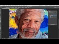 Resim Efekt Leke |  Morgan Freeman |  Adobe Photoshop Eğitimi Resim 4