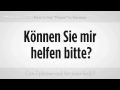 "lütfen" Almanca Olarak Nasıl | Almanca Dersleri Resim 3