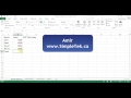 Microsoft Excel 2013 Pt 6 (Mutlak Başvuru, Adlandırılmış Aralıkları, Kopyala/yapıştır) Resim 2