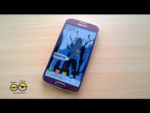 Samsung Galaxy Mor S4 Unboxing Resim 1
