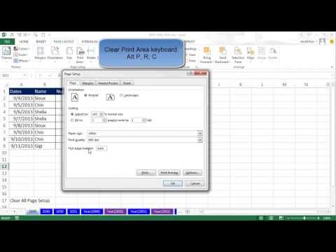 Excel Sihir Numarası 1048: Excel, Hüner Hızlı Sayfa Yapısı Temizleyin