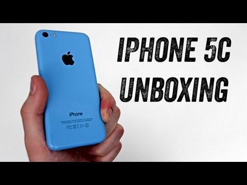 İphone 5C Unboxing (Mavi İphone 5C Denize İndirmek Gün Unboxing) Resim 1