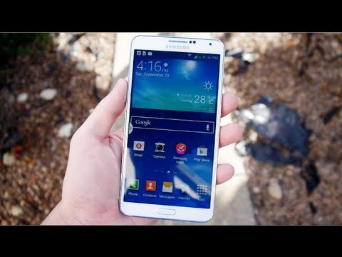 Samsung Galaxy Not 3 Dayanıklılık Damla Testi Resim 1