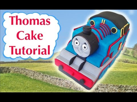 Thomas Tren Doğum Günü Pastası Nasıl İçin Cook Bu Ann Reardon 3D Fondan