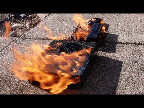 Yeni Xbox Bir - Yangın Testi Yanan
