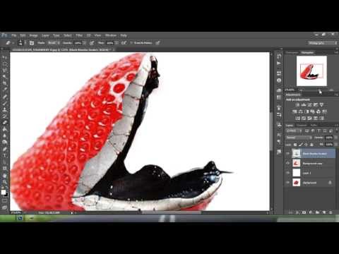 Öğretici Photoshop Manipulasi Değil Dengan Strawbery