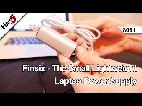 Finsix - Küçük Hafif Laptop Güç Kaynağı