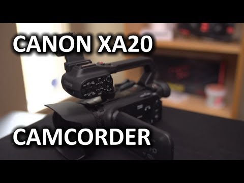 Canon Xa20 Video Kameralar Resim 1