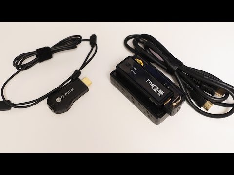Nyrius Koç Pro Kablosuz Hdmı İnceleme (Ve Chromecast Karşılaştırma)