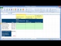 Excel 2010 - Tam Özel Öğretmen Üstünde Çeşitli İşlevleri Kullanarak Resim 3
