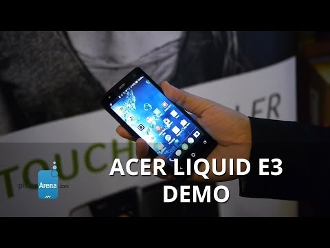 Acer Sıvı E3 Demo
