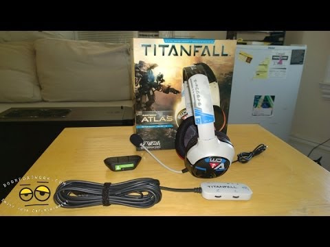 Turtle Beach Titanfall Atlas Kulaklık Unboxing: Xbox Bir, 360, Pc Resim 1