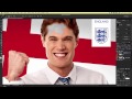 Dünya Kupası Ulusal Bayrak Yüz | Hız Sanat | Adobe Photoshop Resim 4